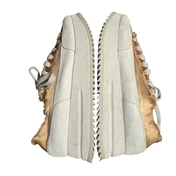 Pedro Garcia Orella Frayed Satin Platform Shoes Womens Sneaker Size 38 WORN ONCE - Picture 7 of 10